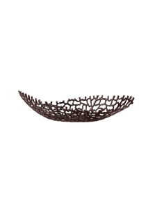 Centrotavola decorativo retinato in alluminio marrone 61 cm | Eglo -EGLO