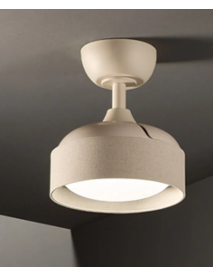 Ventilatore da soffitto con luce LED 22 W CCT e telecomando, sabbia | Perenz -PERENZ