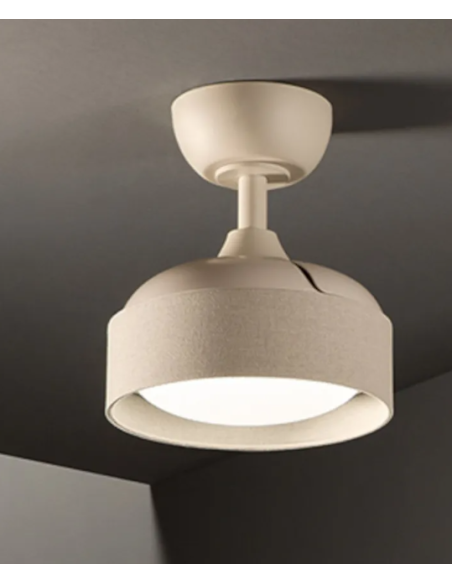 Ventilatore da soffitto con luce LED 22 W CCT e telecomando, sabbia | Perenz -PERENZ
