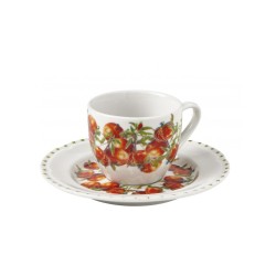 Le Primizie set 4 tazzine da caffè in new bone china | Brandani -BRANDANI 2