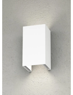 Applique da esterno Spa Plus bianca con alette regolabili, 2 GX53, IP54 | Top Light -TOP LIGHT 2