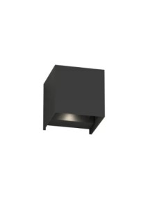 Applique LED da esterno Perth AP cubo nero biemissione, 10 W CCT, IP65 | Top Light -TOP LIGHT 2