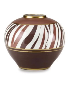 Vaso in porcellana collezione Africa, 24 x 20 | Fade -FADE