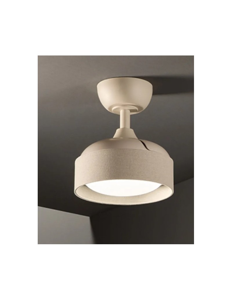 Ventilatore da soffitto con luce LED 22 W CCT e telecomando, sabbia | Perenz -PERENZ