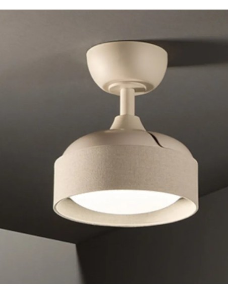 Ventilatore da soffitto con luce LED 22 W CCT e telecomando, sabbia | Perenz -PERENZ