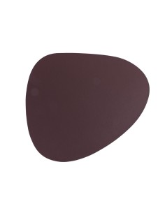 Horeca Stone tovaglietta triangolare double face bianco e marrone 44x37 cm | Villa d'Este -VILLA D' ESTE