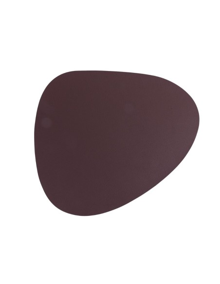 Horeca Stone tovaglietta triangolare double face bianco e marrone 44x37 cm | Villa d'Este -VILLA D' ESTE