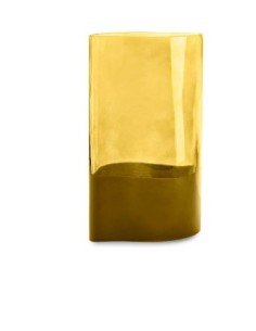 Vaso in vetro ambra collezione Dylan, H 28 cm | Fade -FADE
