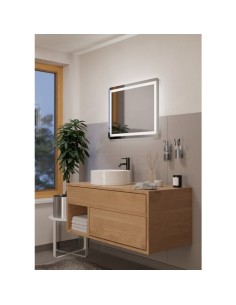 Specchio da bagno Buenavista 80x60 cm retroilluminato LED con interruttore touch | Eglo -EGLO