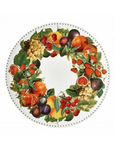 Le Primizie centrotavola in stoneware Ø 40 cm | Brandani -BRANDANI