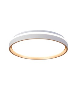 Plafoniera LED Verona a cerchio Ø 50 cm bianca e oro, 55 W, 2700-5000 K, telecomando | Mantra (cod. 9537) -MANTRA 2
