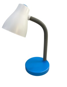 Lampada da studio e cameretta Toy con braccio snodabile in plastica azzurro, E27 | Perenz -PERENZ