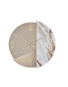 Orologio da parete Eclissi 58x60 cm in legno laccato con angolare in vetro specchiato | Artidea -ARTIDEA