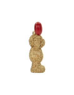 Scultura orsetto Bear oro con cuore rosso, H 18 cm | Mauro Ferretti -MAURO FERRETTI 2