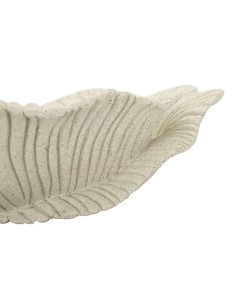 Centrotavola e Svuotatasche decorativo Petalo in resina sabbia, 39 x 24 x H 8,5 cm | Mauro Ferretti -MAURO FERRETTI 2