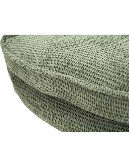 Poltrona girevole Amburgo verde in stile retrò, 85 x 80 x 81 cm | Mauro Ferretti -MAURO FERRETTI