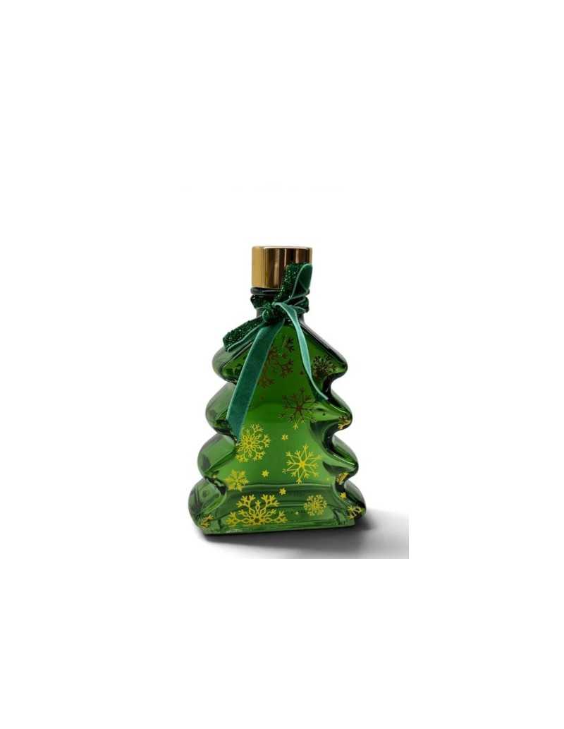 Profumatore natalizio ad albero in vetro verde 200 ml, Sotto l'albero | Brandani -BRANDANI