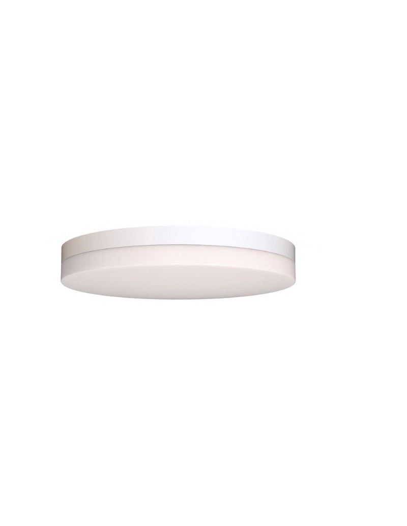 Plafoniera LED Turin tonda minimal Ø 30 cm bianca, 16 W, CCT 3000/4000/5000 K | Mantra -MANTRA