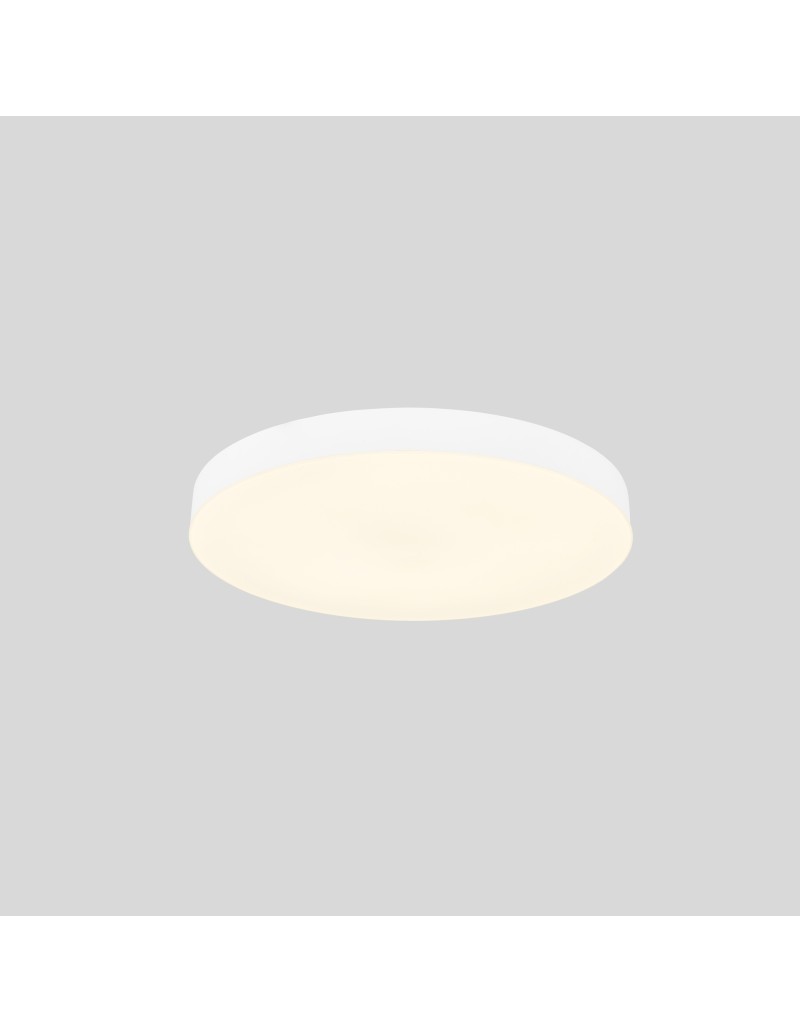 Plafoniera LED Turin tonda minimal Ø 40 cm bianca, 30 W, CCT 3000/4000/5000 K | Mantra -MANTRA