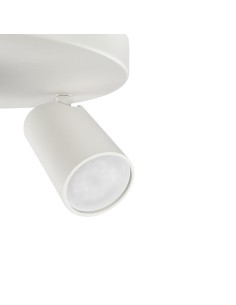 Plafoniera Ø 25 cm con 3 faretti orientabili in bianco, GU10 | Mantra -MANTRA 2