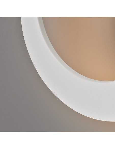 Applique LED Toronto a cerchi orientabili in metallo bianco Ø 22 cm, 10 W 3000 K | Mantra -MANTRA