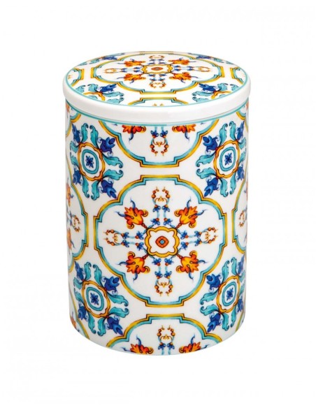 Medici barattolo in new bone china con coperchio Ø 10 cm, 500 g | Brandani -BRANDANI