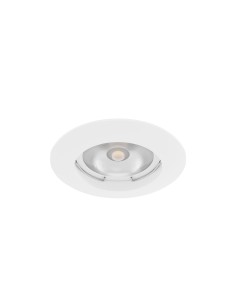 Faretto da incasso Fijo tondo in alluminio bianco, Ø 80 mm, foro 60 mm, GU10 | Beneito Faure -BENEITO FAURE