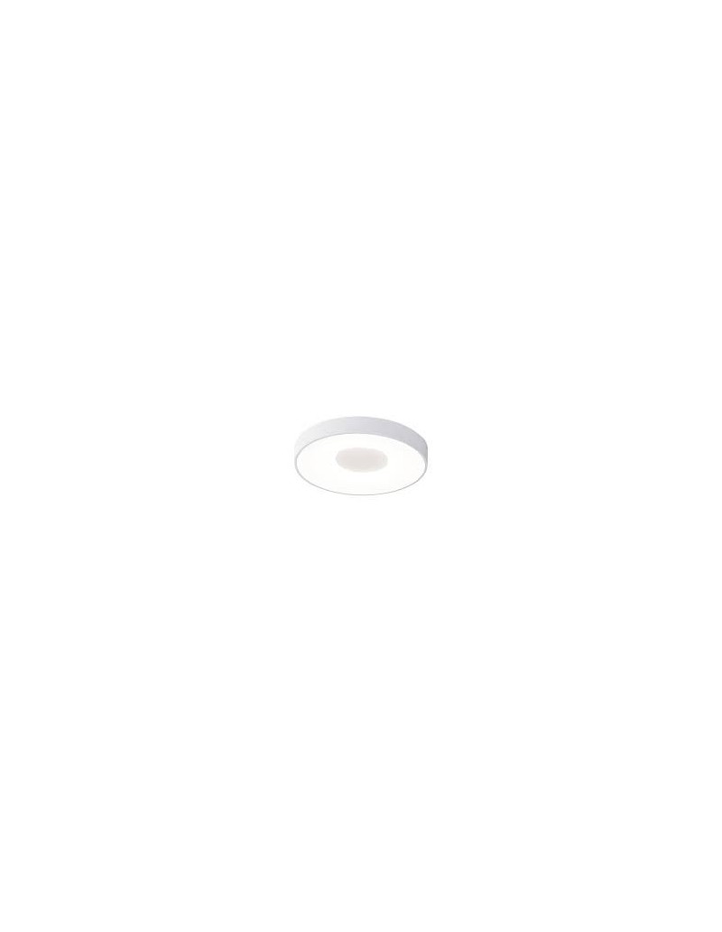 Plafoniera LED Coin bianca Ø 50 cm, 80 W 3 tonalità di luce con telecomando | Mantra -MANTRA