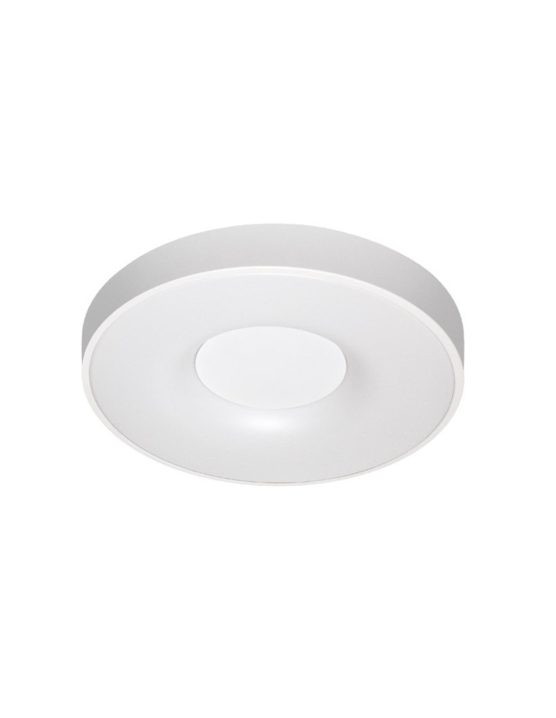 Plafoniera LED Coin bianca Ø 50 cm, 80 W 3 tonalità di luce con telecomando | Mantra -MANTRA