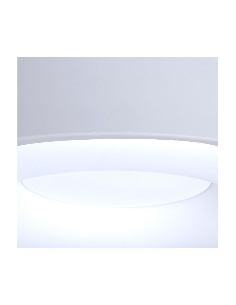 Plafoniera LED Coin bianca Ø 50 cm, 80 W 3 tonalità di luce con telecomando | Mantra -MANTRA