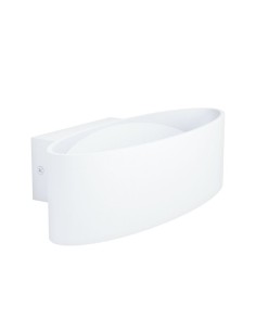 Applique LED Maccacari a fascia 27 cm in alluminio bianco, 1.300 lm 3000 K | Eglo -EGLO